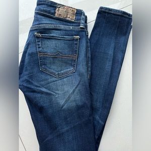 DENIM & SUPPLY RALPH LAUREN Low Rose Skinny Jeans 25/30 Navy Blue Preloved